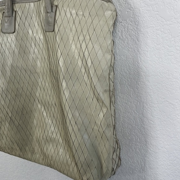 Jas M.B London Diamond XL Leather Shopper Tote Shoulder Bag - Picture 4 of 10